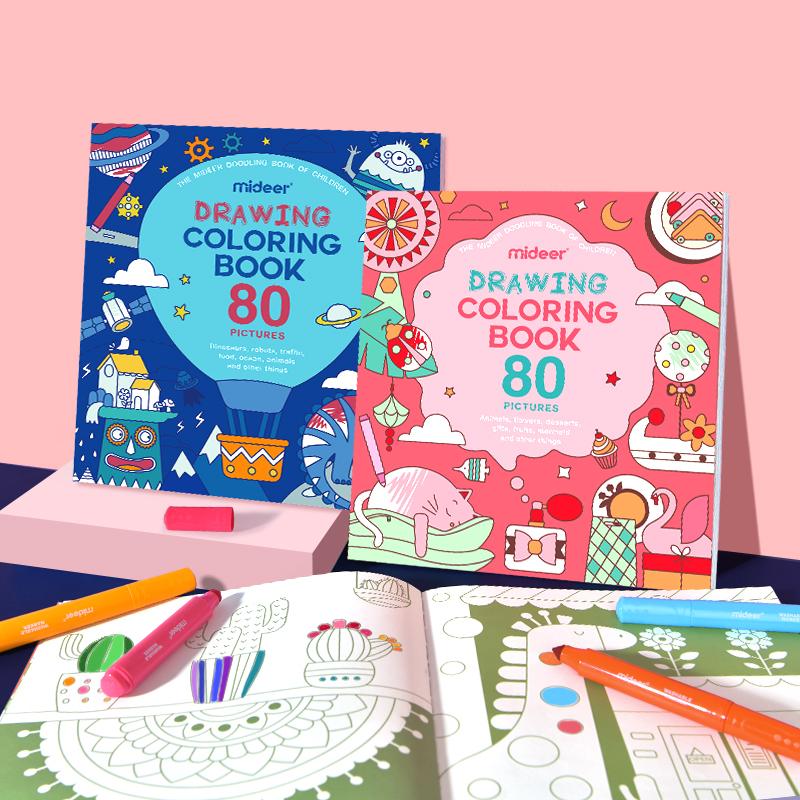 ميدير كتاب الرسم والتلوين أزرق