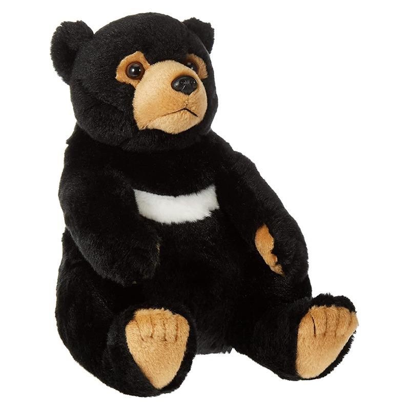 National Geographic Black Bear Plush - 9Inches