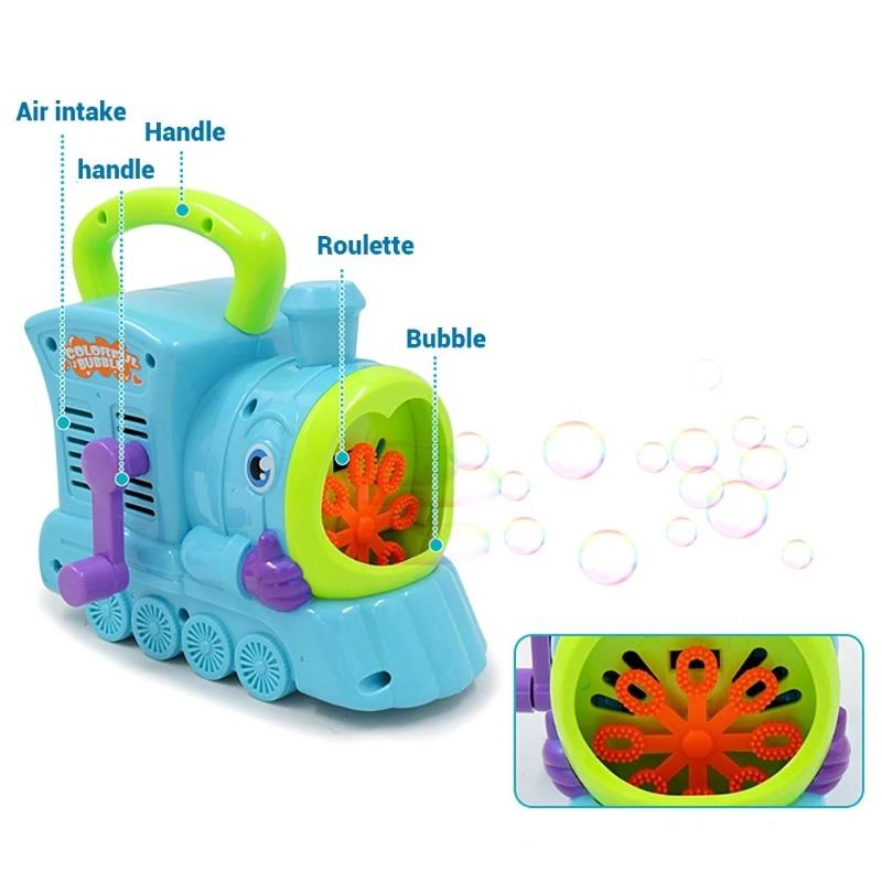 Wanna Bubbles Manual Fun Train Bubble Machine