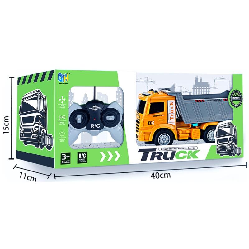 شاحنة البناء تيبر تراك بجهاز تحكم عن بعد