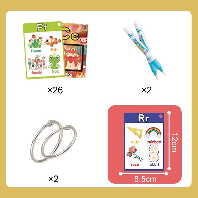 Alphabet Water Coloring Cards