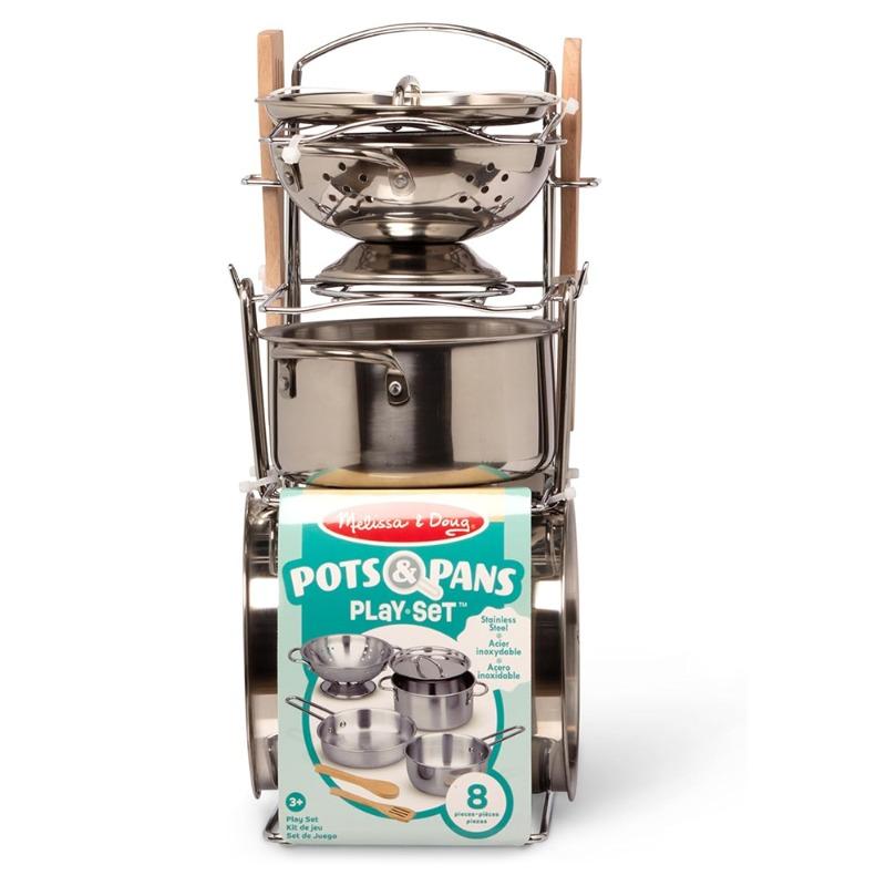 Melissa and Doug Lets Play House - Pots And Pans Set