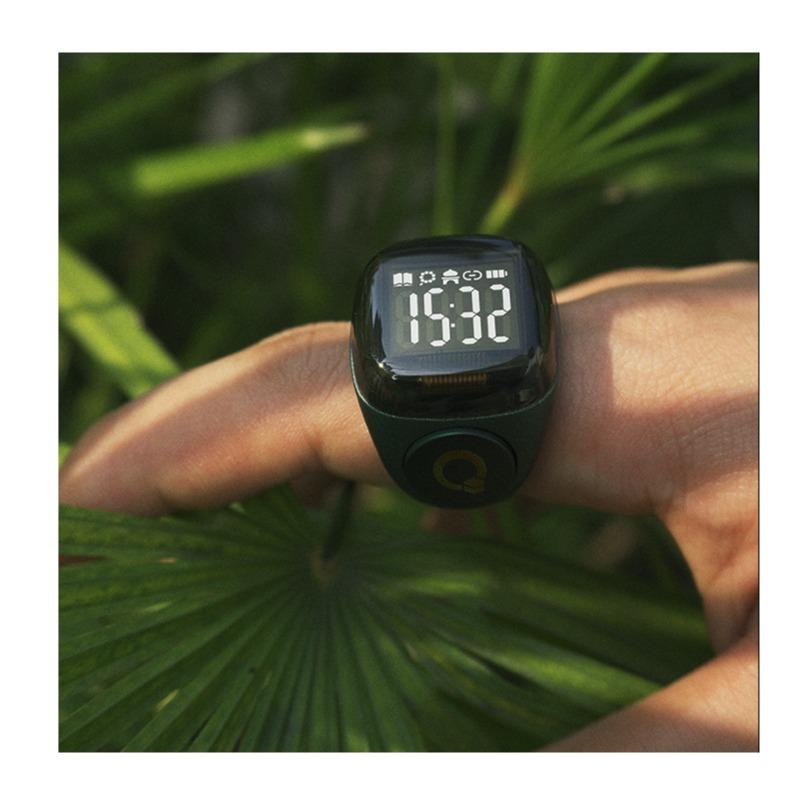 iQIBLA Noor Zikr Ring 18 mm - Blue