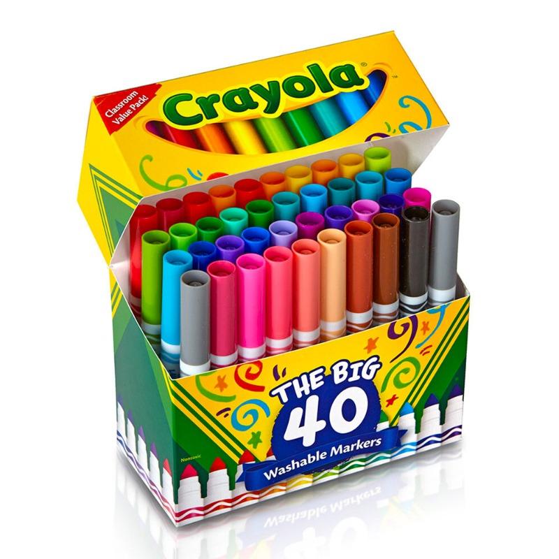 Crayola Washable Paint Bold 40 Colors