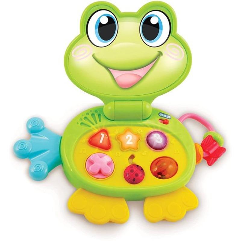 وين فن - كمبيوتر محمول تعليمي بتصميم الضفدع