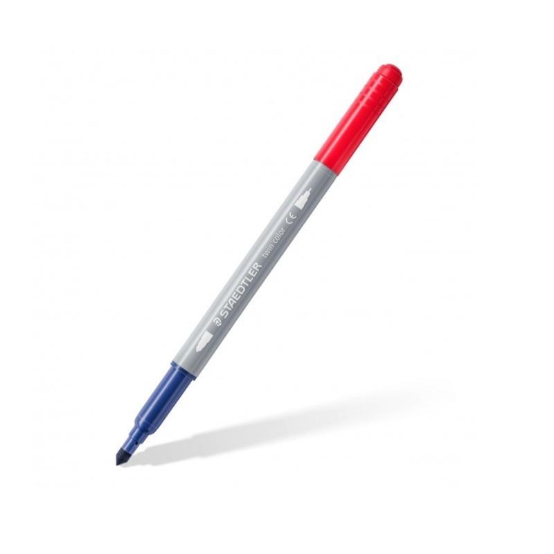 Staedtler Double Sided Felt Tip Pens 10 Pcs - 20 Colors