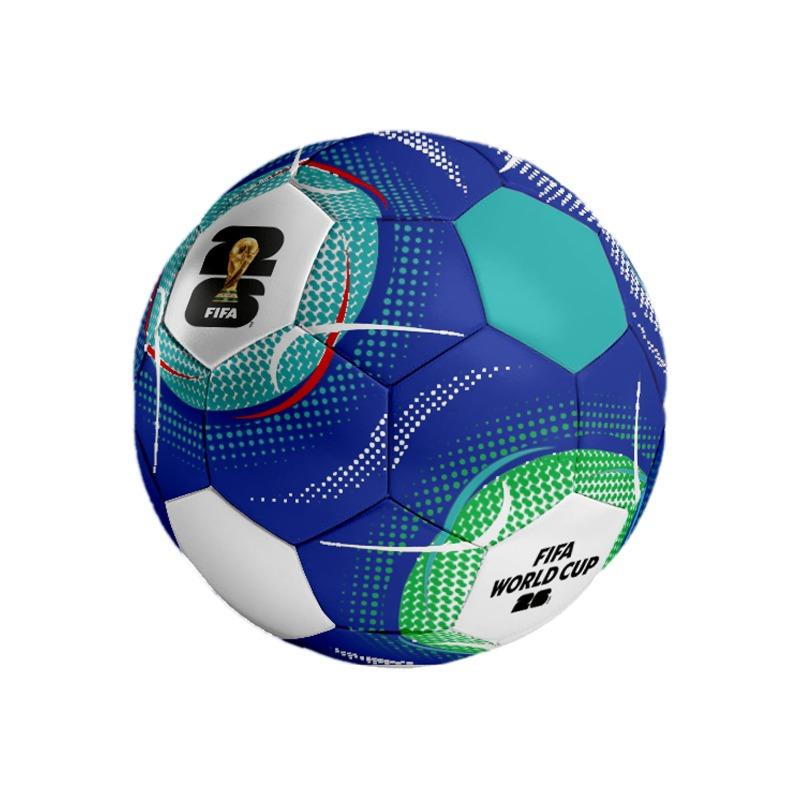 FIFA 2026 Light Blue Football Size 5 – Dynamic PVC Sports Ball