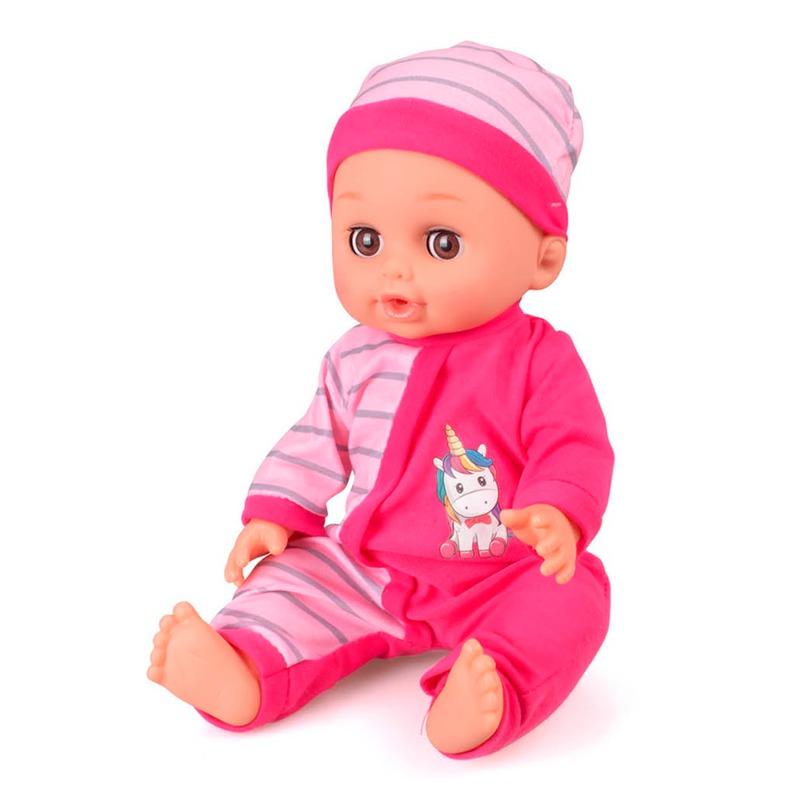 Vdora Baby Doll with 21 Pieces Accessories Feeding Playset