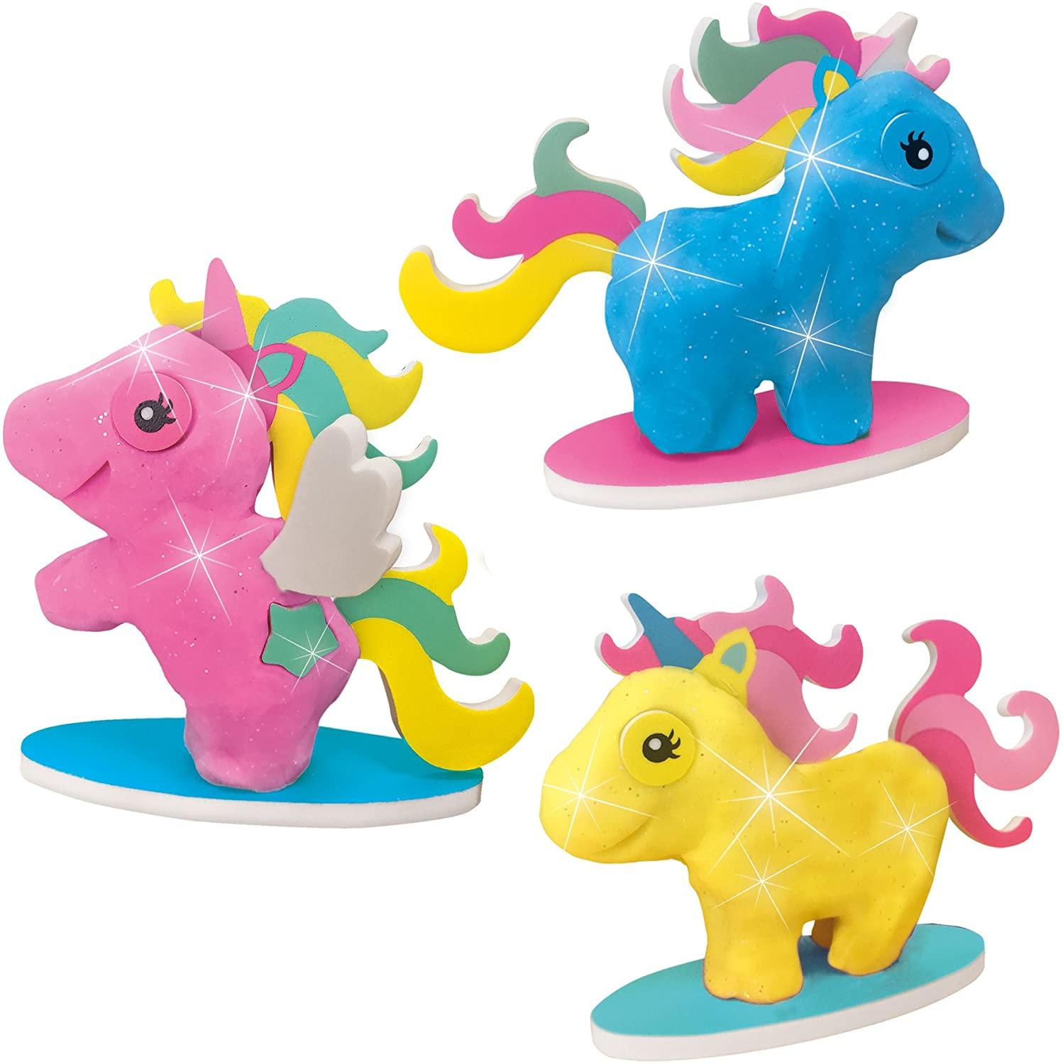 SES Creative Unicorn Glitter Clay