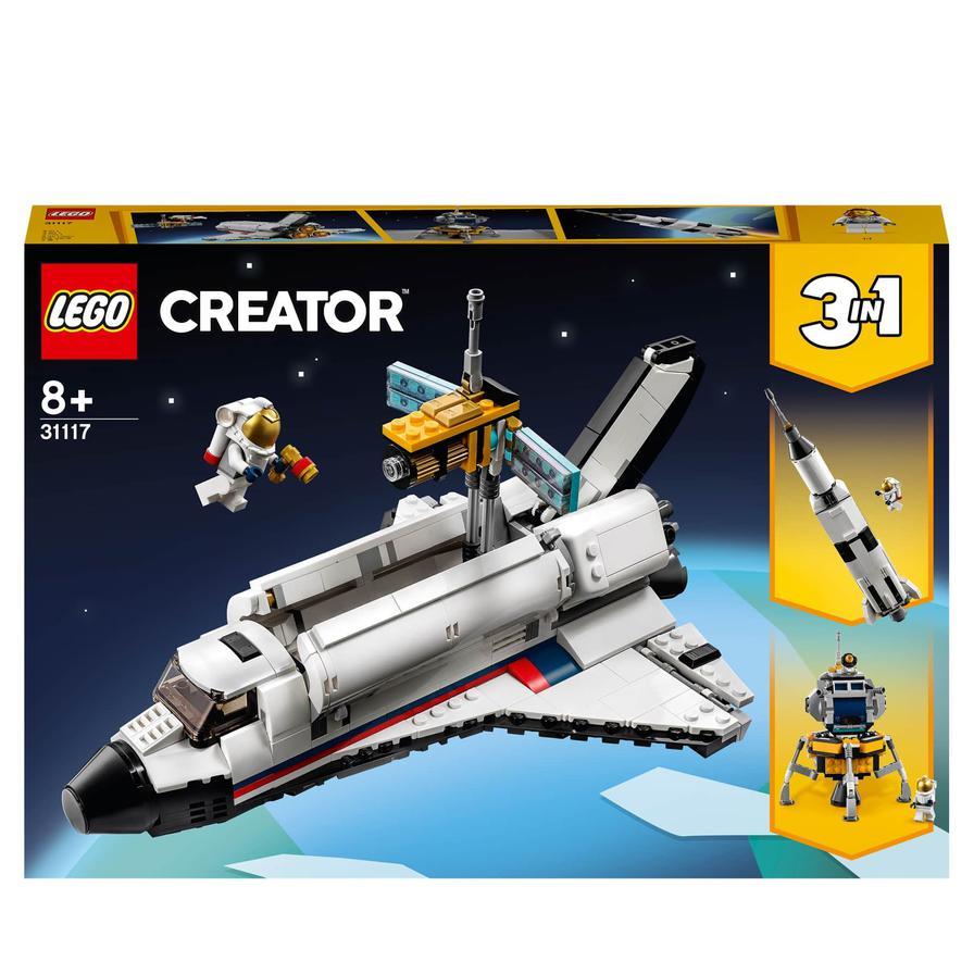 LEGO Creator 3-in-1 Space Shuttle Adventure - 486 Pieces