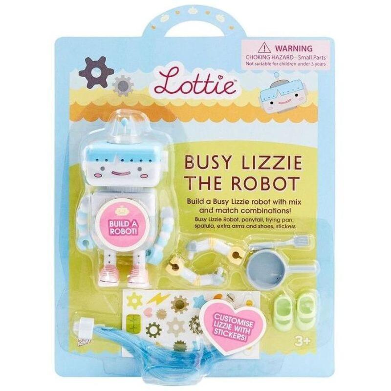 Lottie Busy Lizzie The Doll Assistant Robot