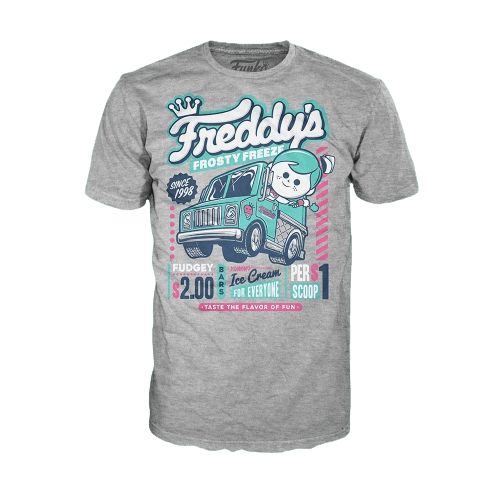 Pop Tee Freddy Funko Frosty Freeze T-shirt XL Size