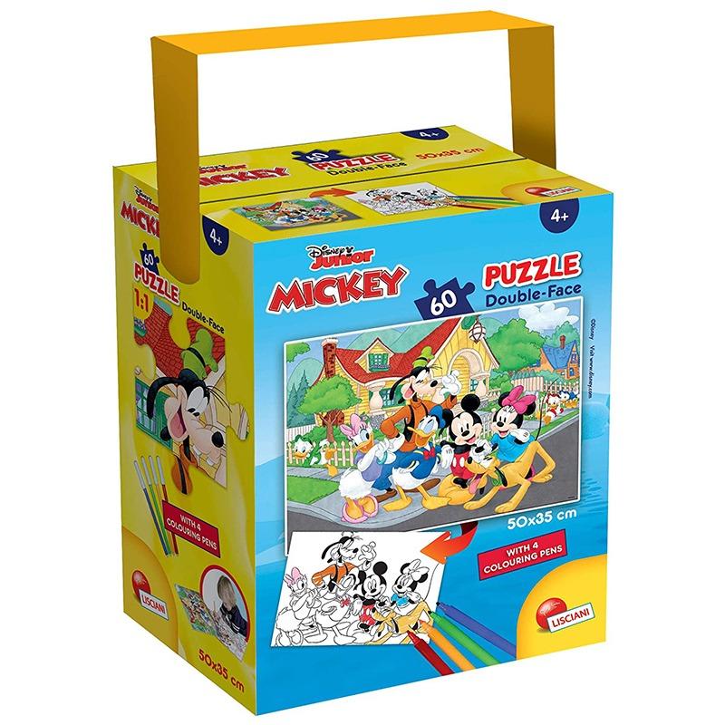 Lisciani Puzzle Double Face Mickey
