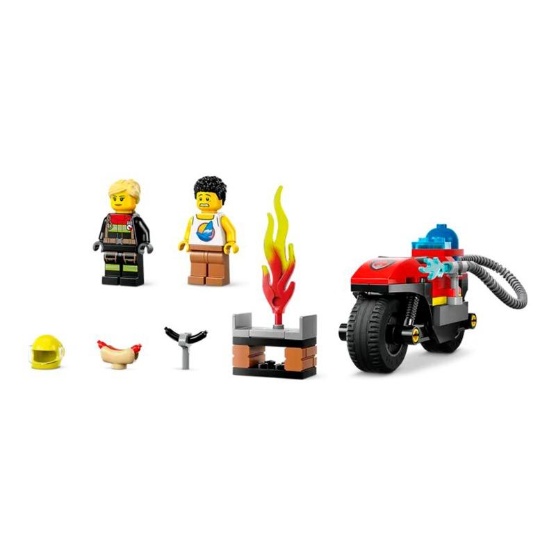 Lego City Fire Rescue Motorcycle 60410