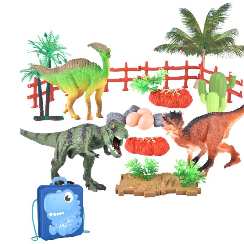 Dinosaur Backpack Set - Multicolor