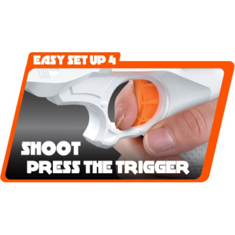 Hip Shot Pulse Caliber – Compact Electric Water Cannon