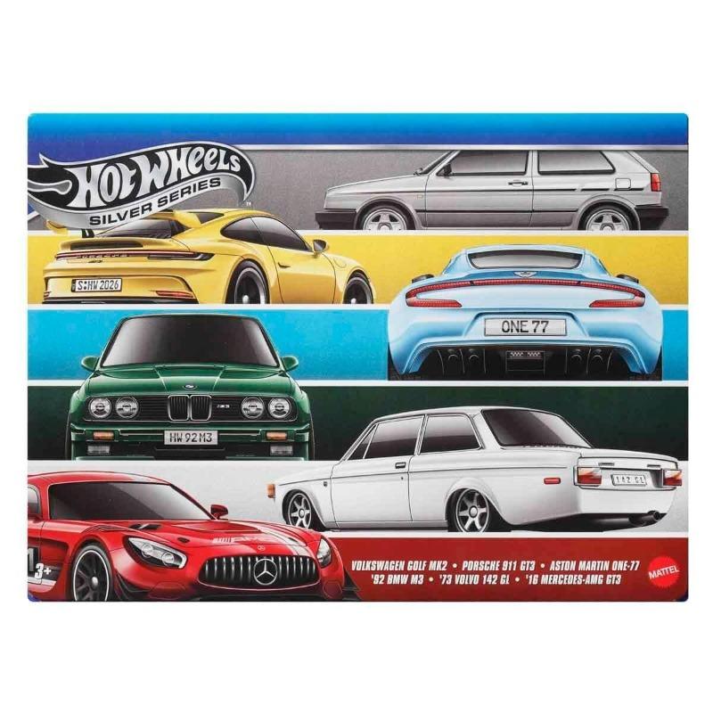 Hot Wheels Themed Euro Style Multipack - 6 Die-Cast Cars Set.