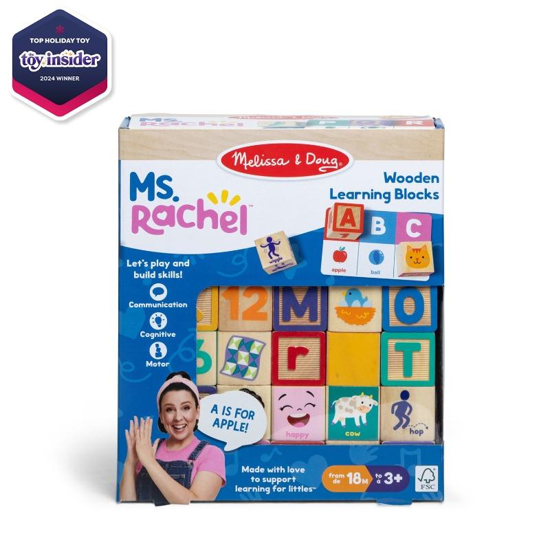 Melissa and Doug Ms. Rachel Blocks + Activity Cards