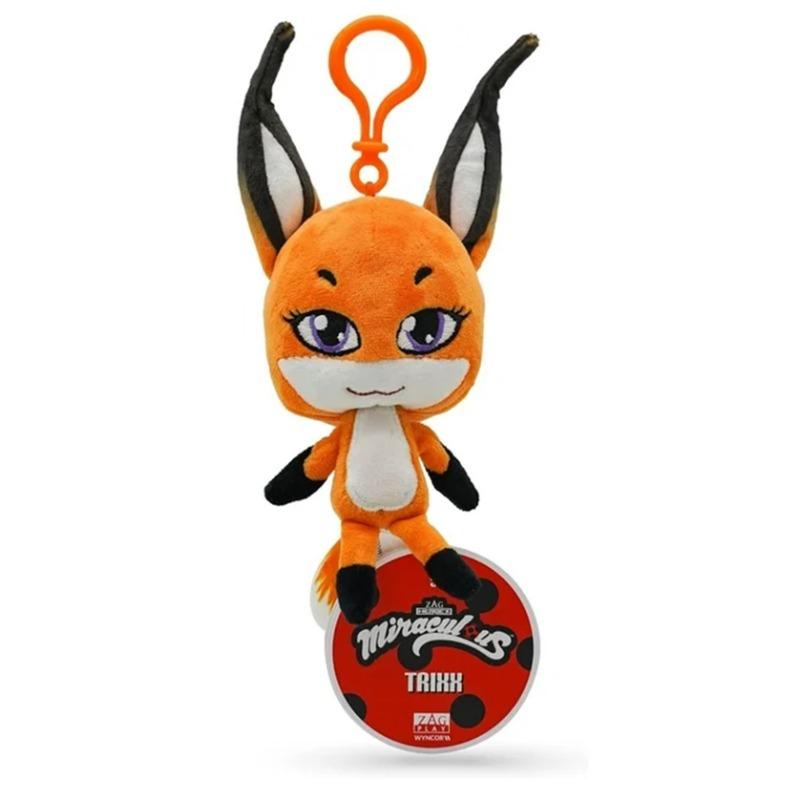 Miraculous Trixx Kwame Figure Plush Medallion 12cm