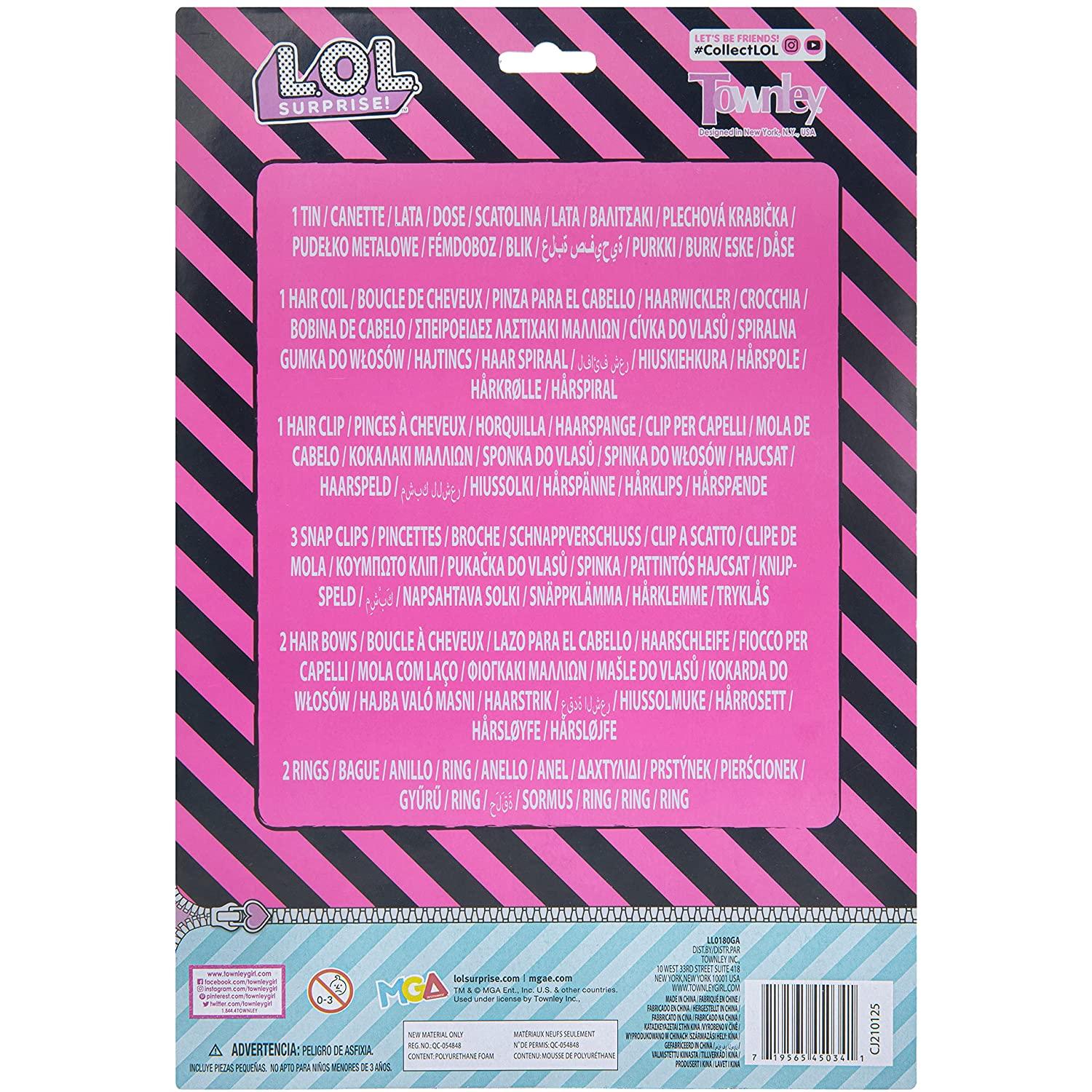 L.O.L. Surprise Hair Accessories With Pencil Case Tin