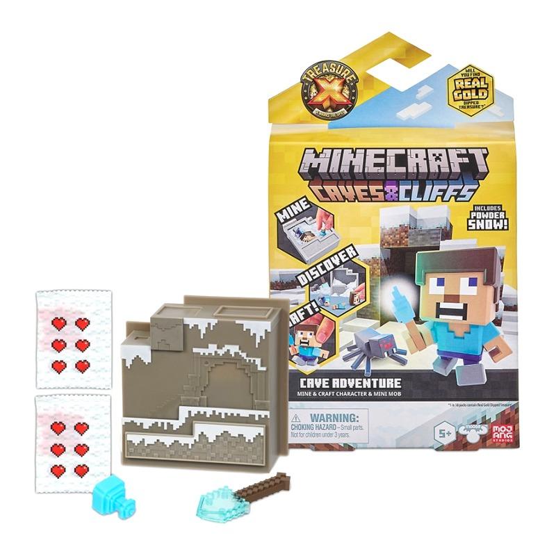 تريجر إكس - مجموعة أنشطة ماين كرافت مغامرات الكهف