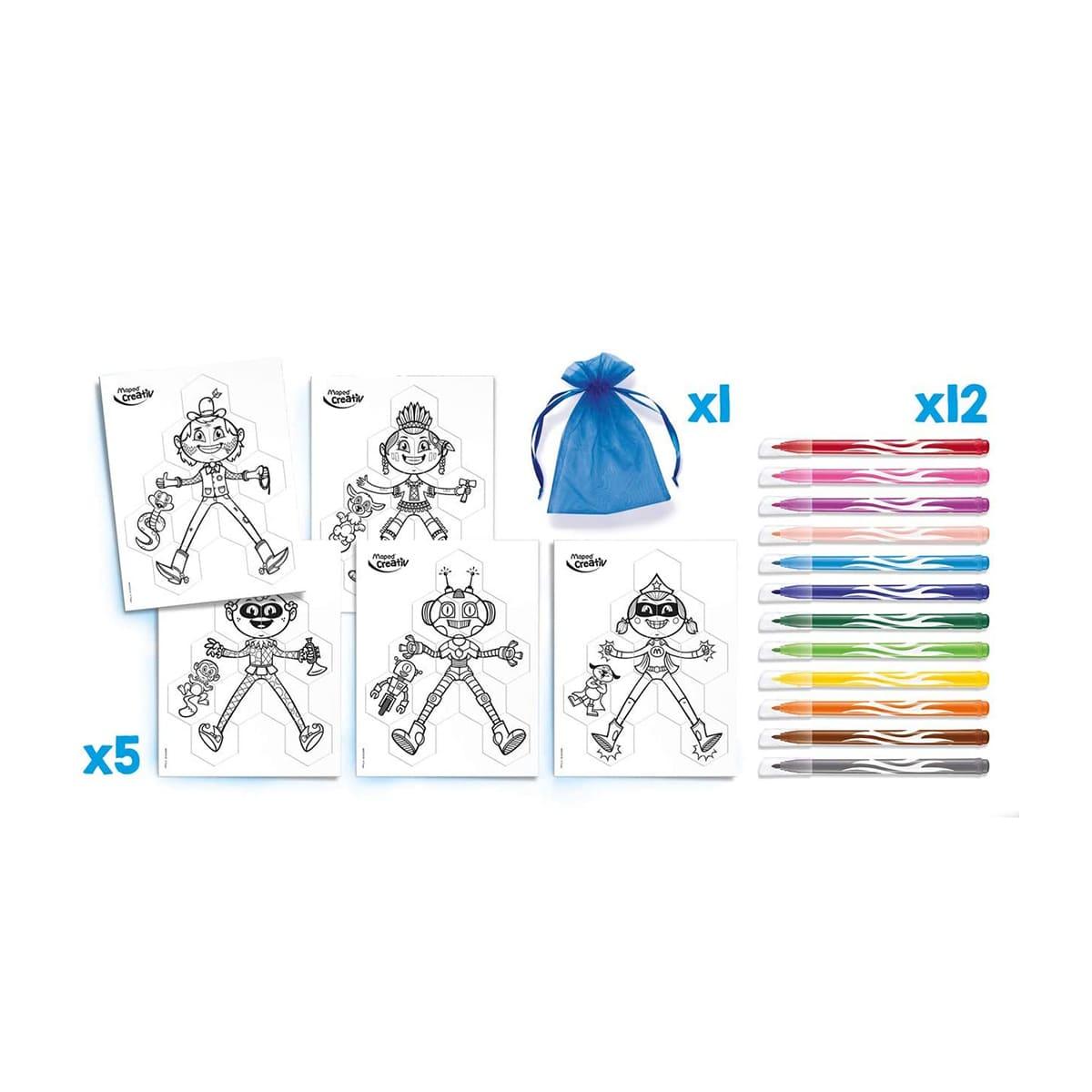 Maped Creativ Color Play - Mix And Match Dress Up