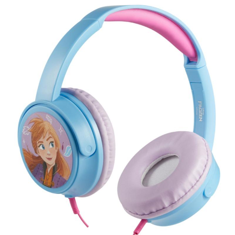 Disney Frozen Stereo Headphones with Padded Ear Cups and 11 Stickers
