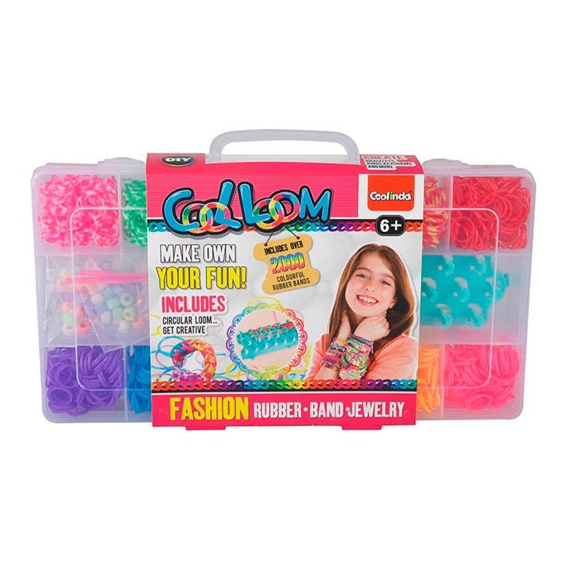 Paulinda Cool Loom Rubber Bracelet Making Set 2000 pcs