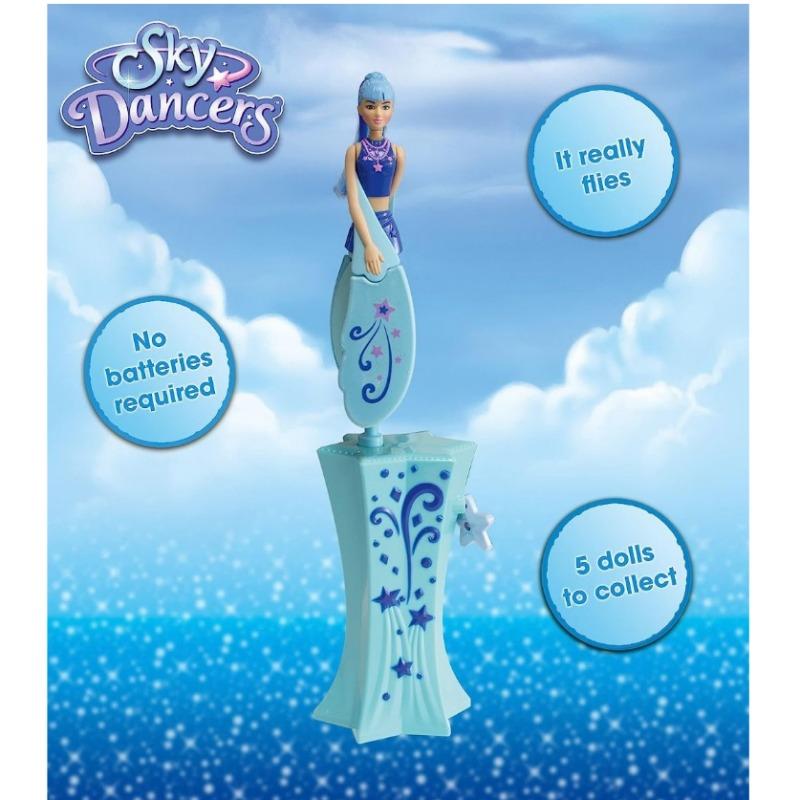 Sky Dancers - Sapphire Sparkle Flying Doll