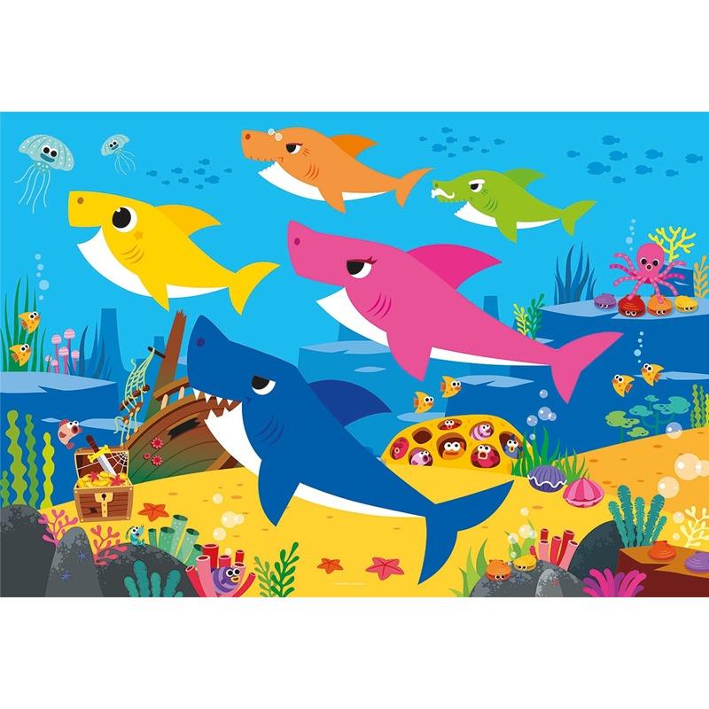 Clementoni Maxi Baby Shark Puzzle 104 Pcs