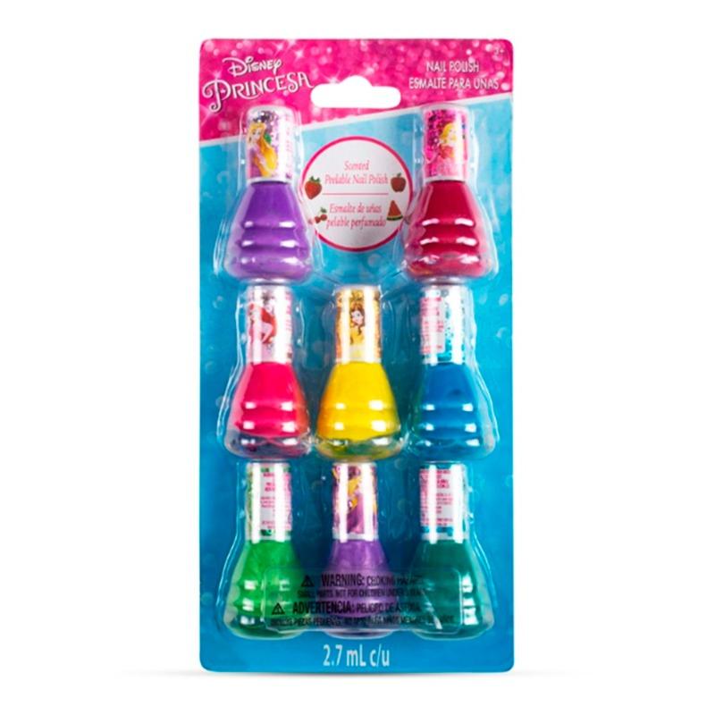 Taoli Girl Disney Princess Colored Nail Polish Set - 8pcs