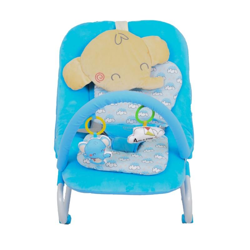 Amla - Baby Rocker Carrier - Blue