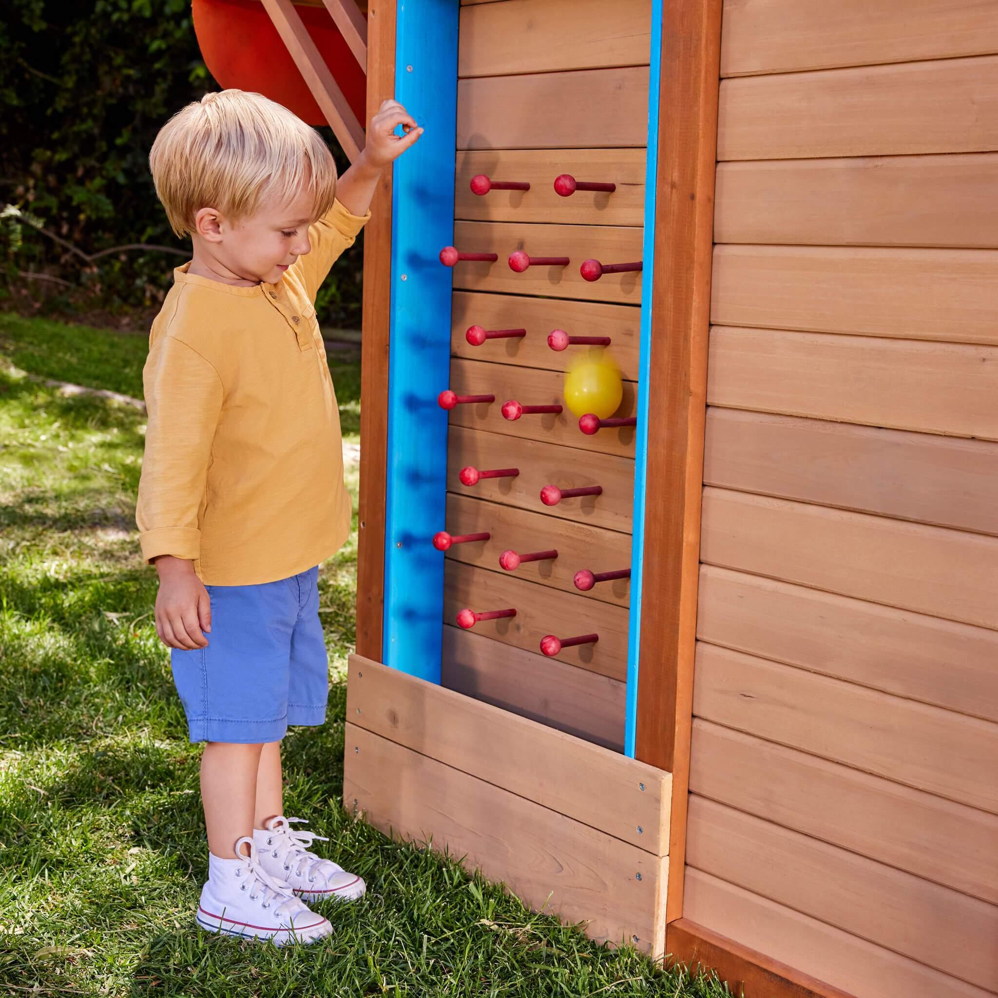 Little Tikes Real Wood Adventures Game House 5 In 1