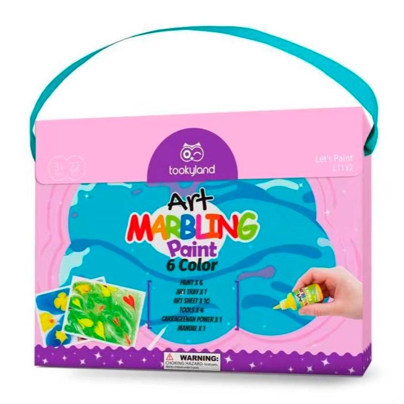 Tooky Toy Marbling Paint Kit - 6 Color