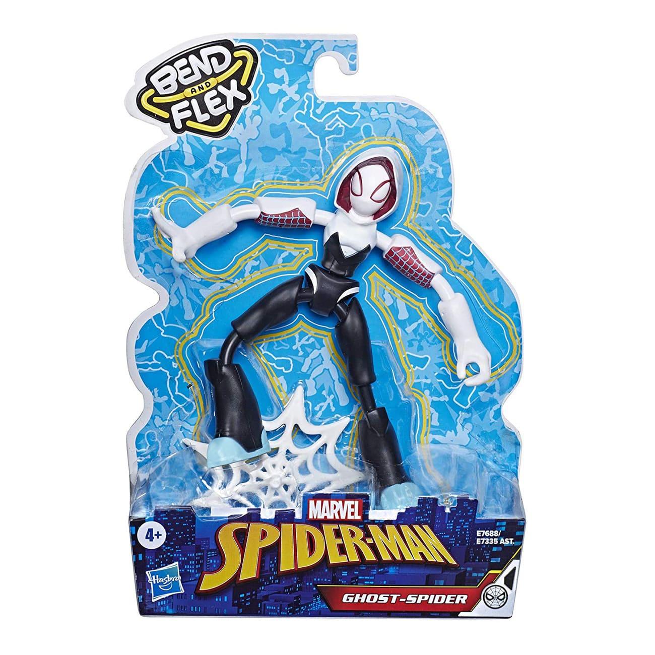 Spider-Man Marvel Bend And Flex Ghost-Spider Action Figure