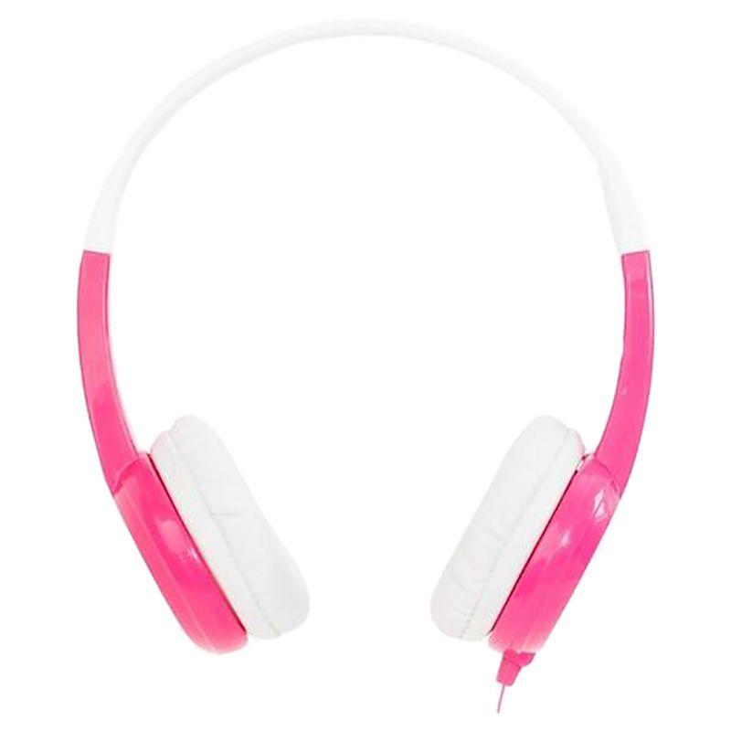 BuddyPhones - Connect On-Ear Wired Headphones - Pink