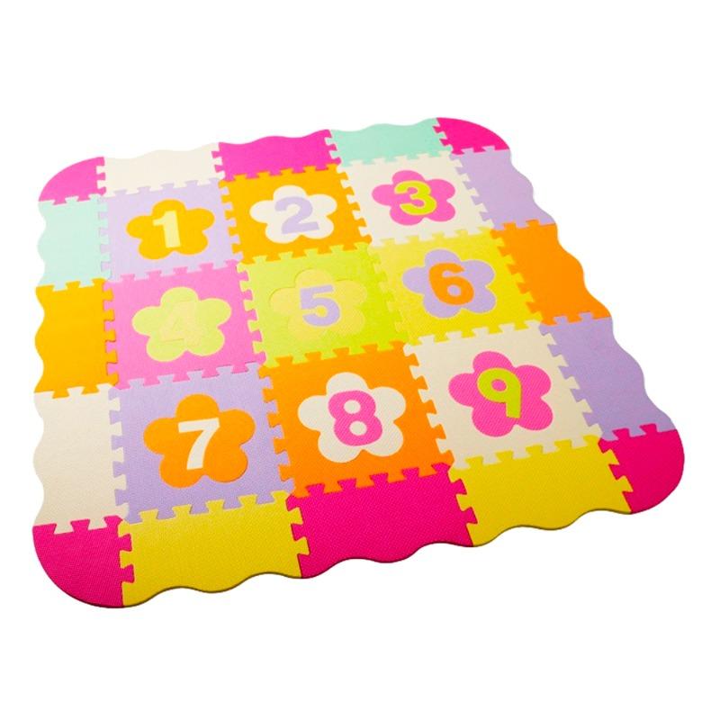 Eva Puzzle Numeral Mat and Border