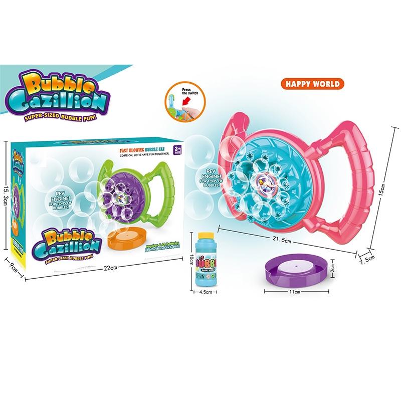 Electric Steering Wheel Bubble Machine