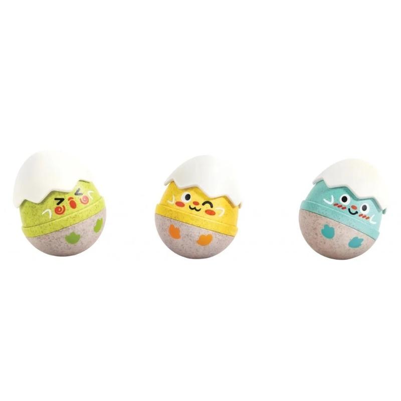 Hape Happy Hatchlings Wobble Rattles - 3pcs