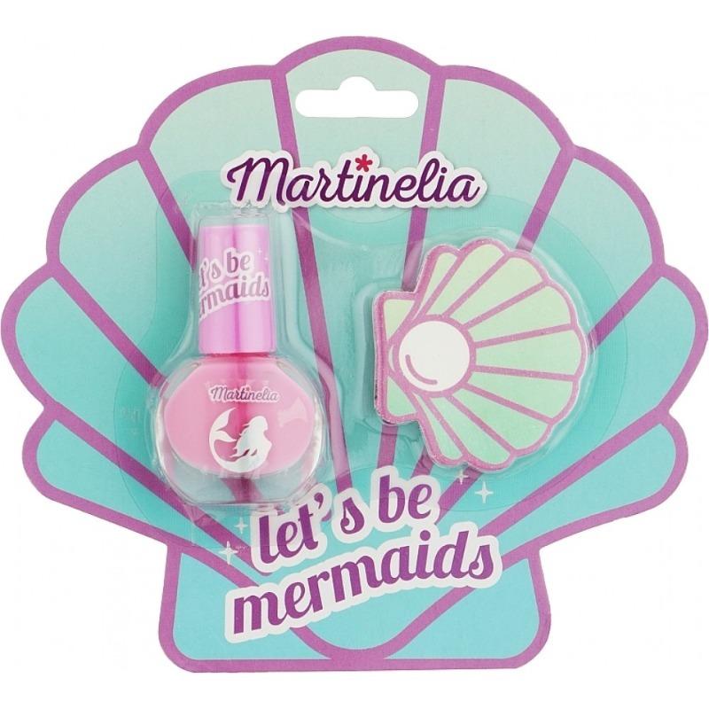 Girly Bundle (Girl Stylish Knitting Kit + Martinella Mermaids Nail Duo)