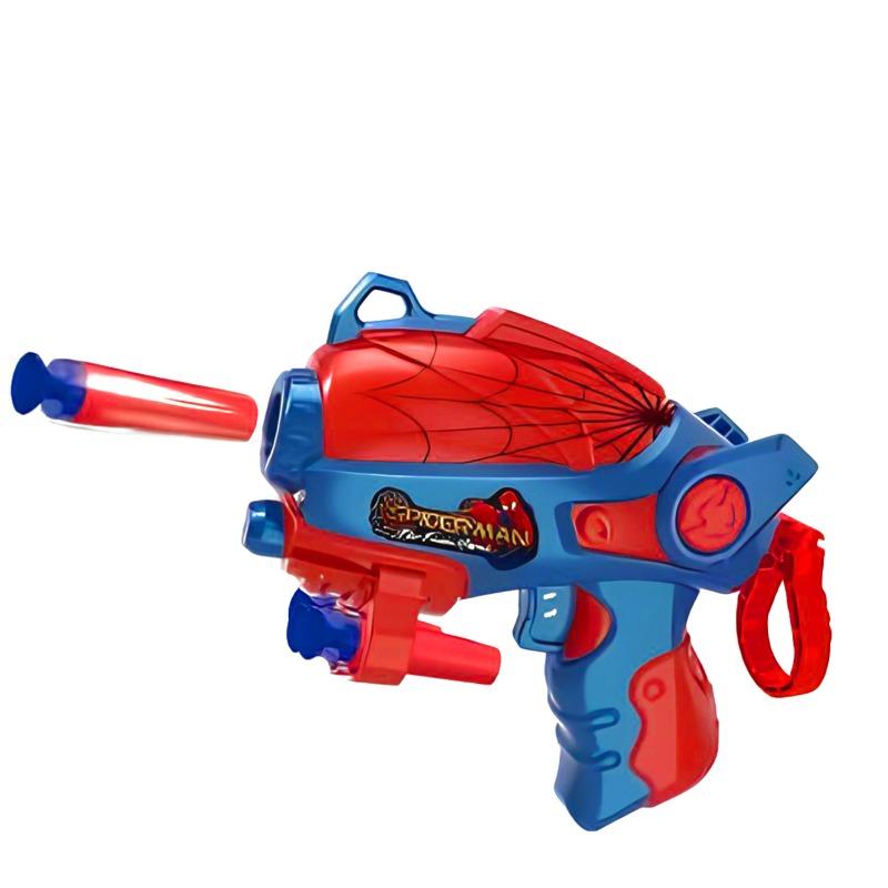 Avengers Spiderman Blaster Gun with 6 Bullets