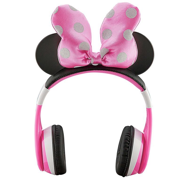 Kiddesigns Minnie Mouse Wireless Bluetooth Headphones - Pink