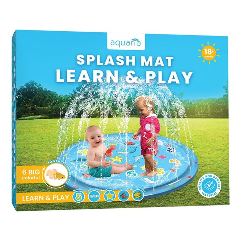 Splash Mat Learn And Play With Swimming Fish