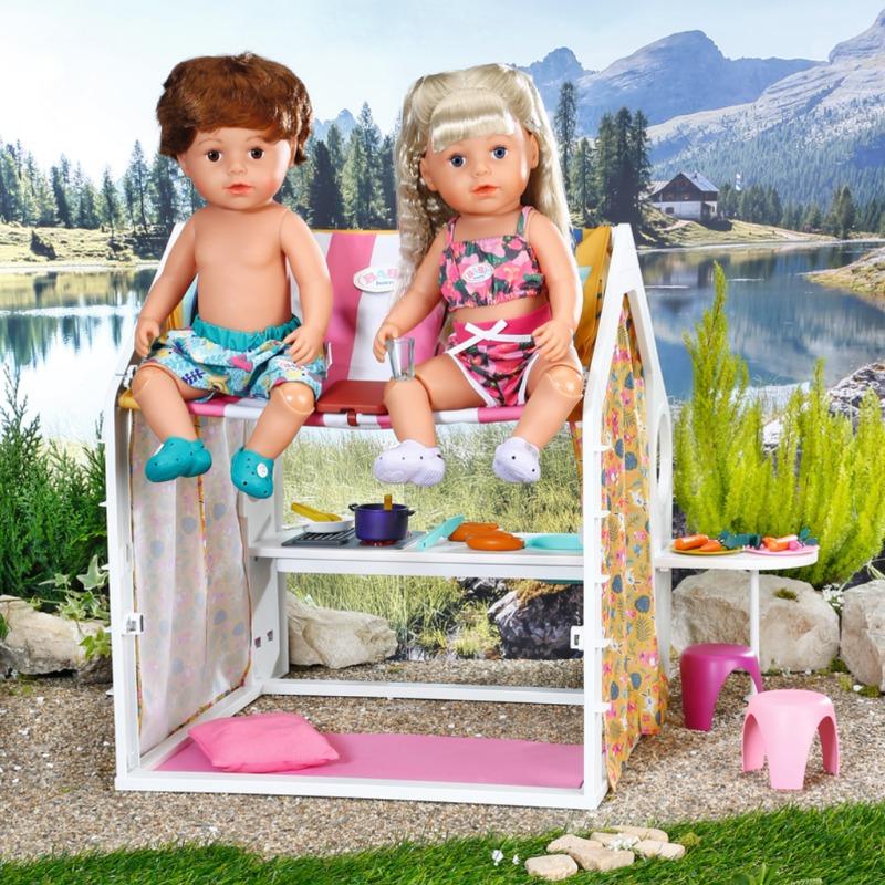 بيبي بورن - منزل الدمى مع الملحقات