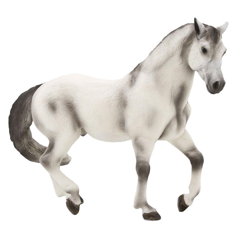 Mojo Andalusian Stallion Toy Figure - Grey