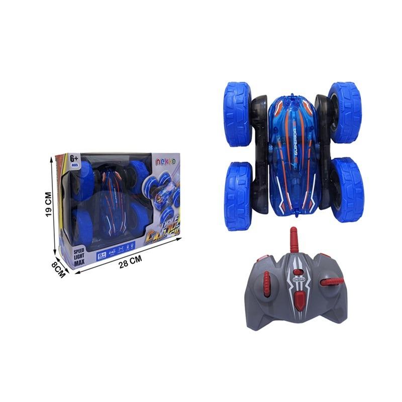 Remote Control Stunt Car - Blue