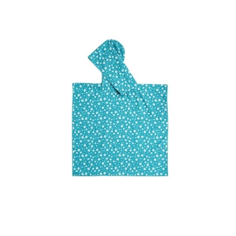 سيشل - رداء منشفة تصميم الصدف أخضر