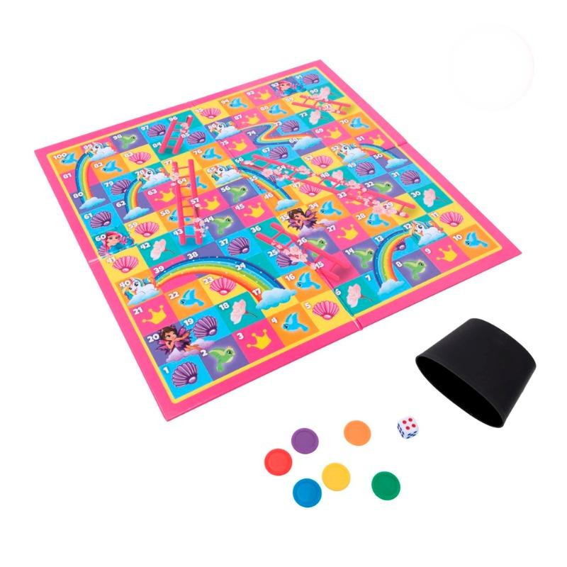 Snakes and Ladders Board Game - Magical Edition