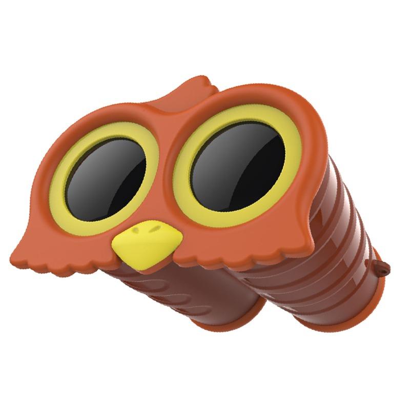 إيستكولايت - منظار بتصميم البومة لون بني