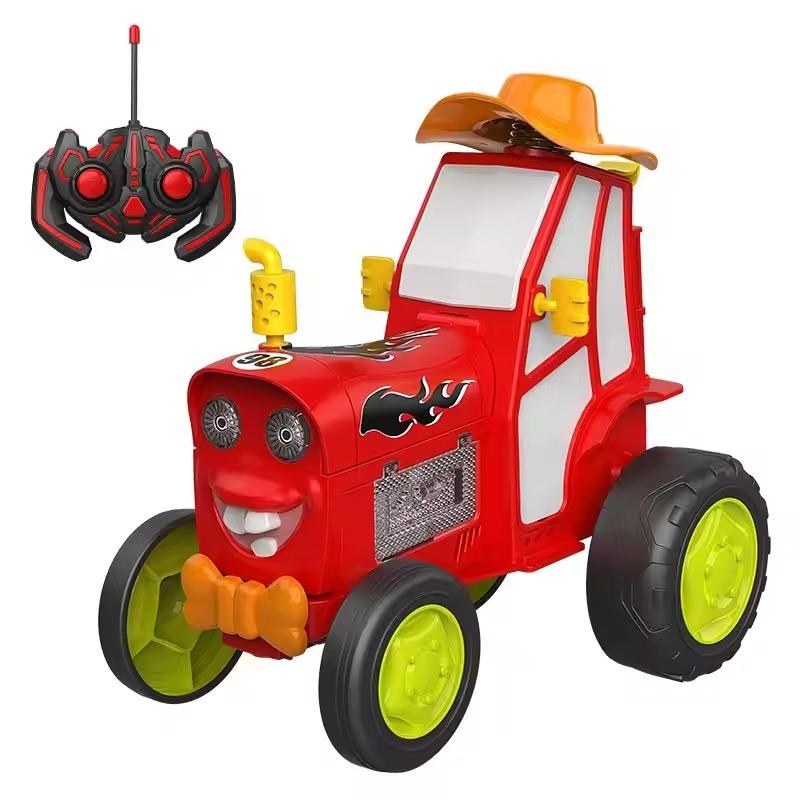Rc Crazy Jumping Car - Red